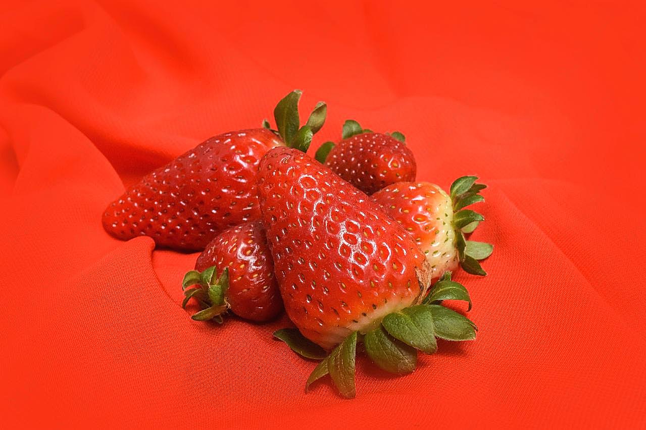 草莓背景图片生物高清