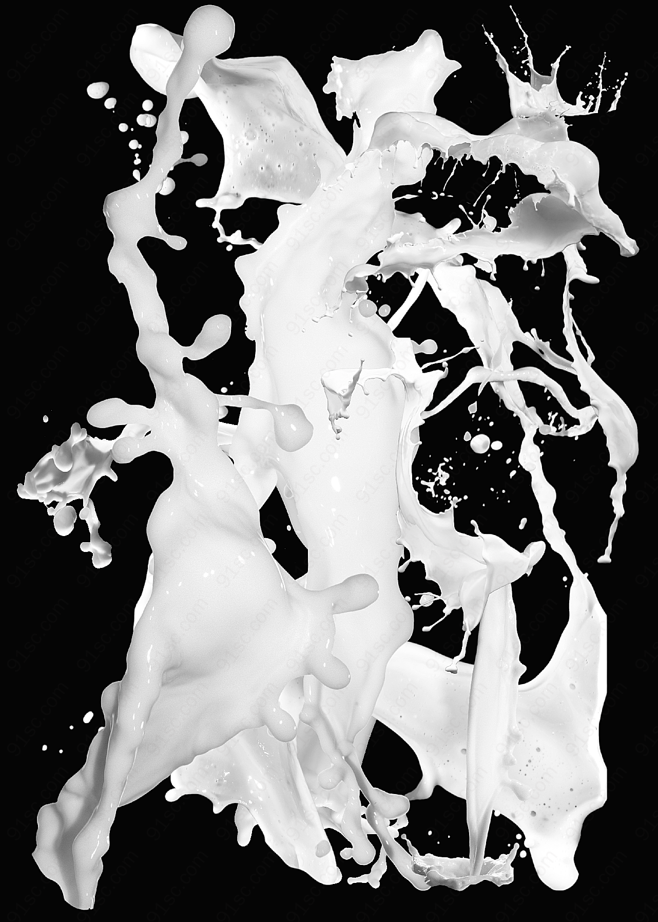 动感牛奶液体4摄影