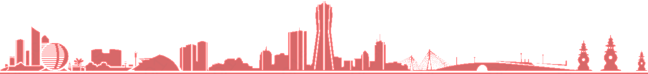 杭州线稿矢量建筑景观