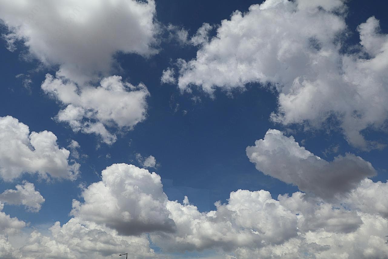 蓝天白云图片风景自然