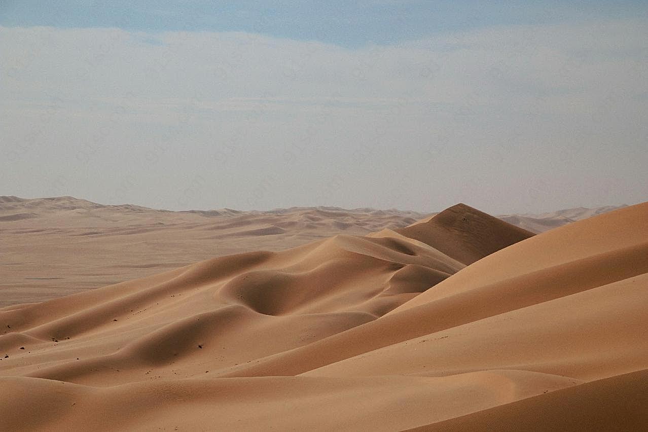 阿尔及利亚撒哈拉风光沙漠
