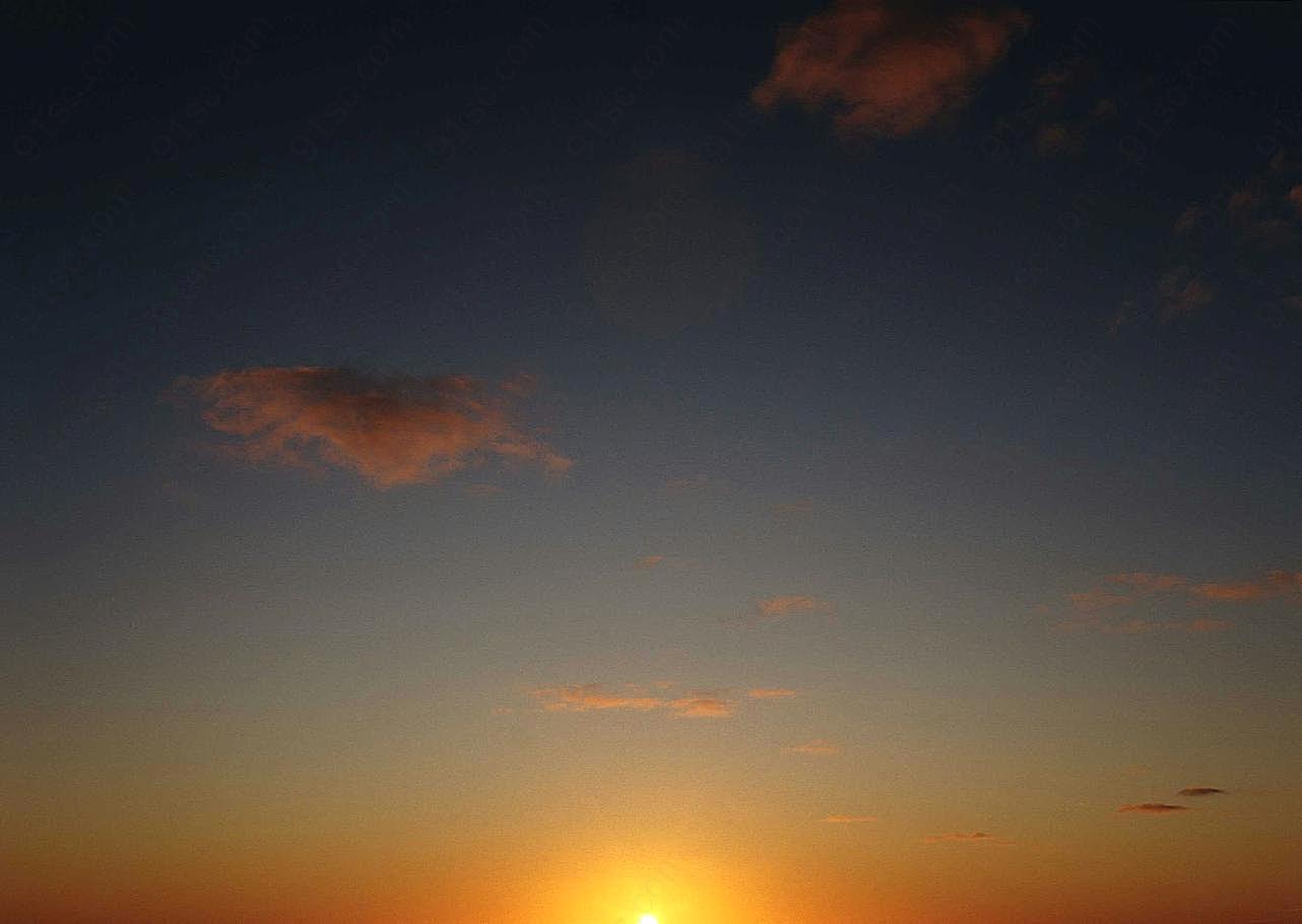 夕阳图片风景