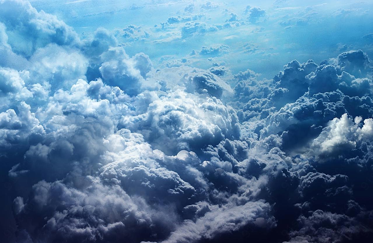 茂密的云层摄影景观
