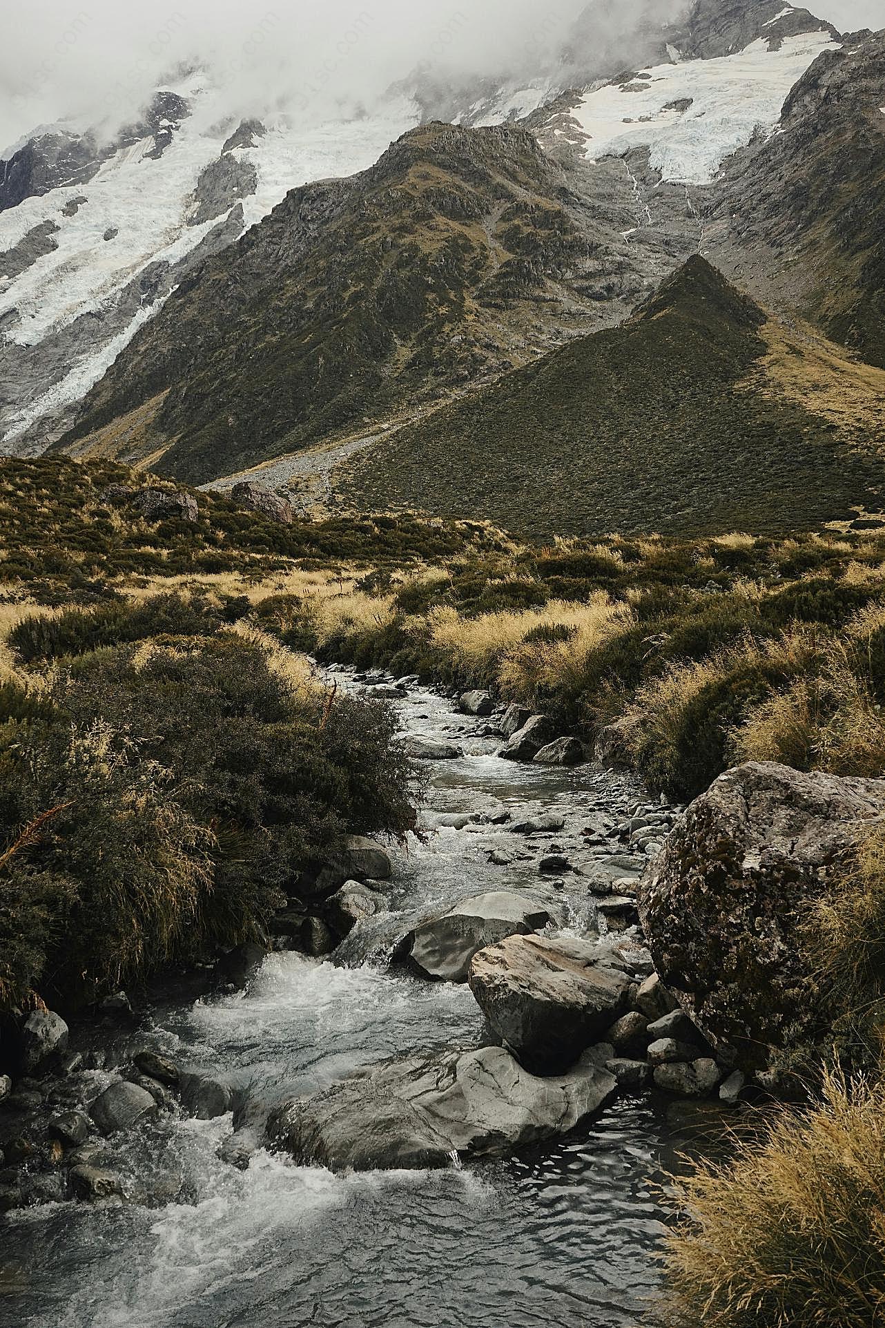 高山流水图片风景