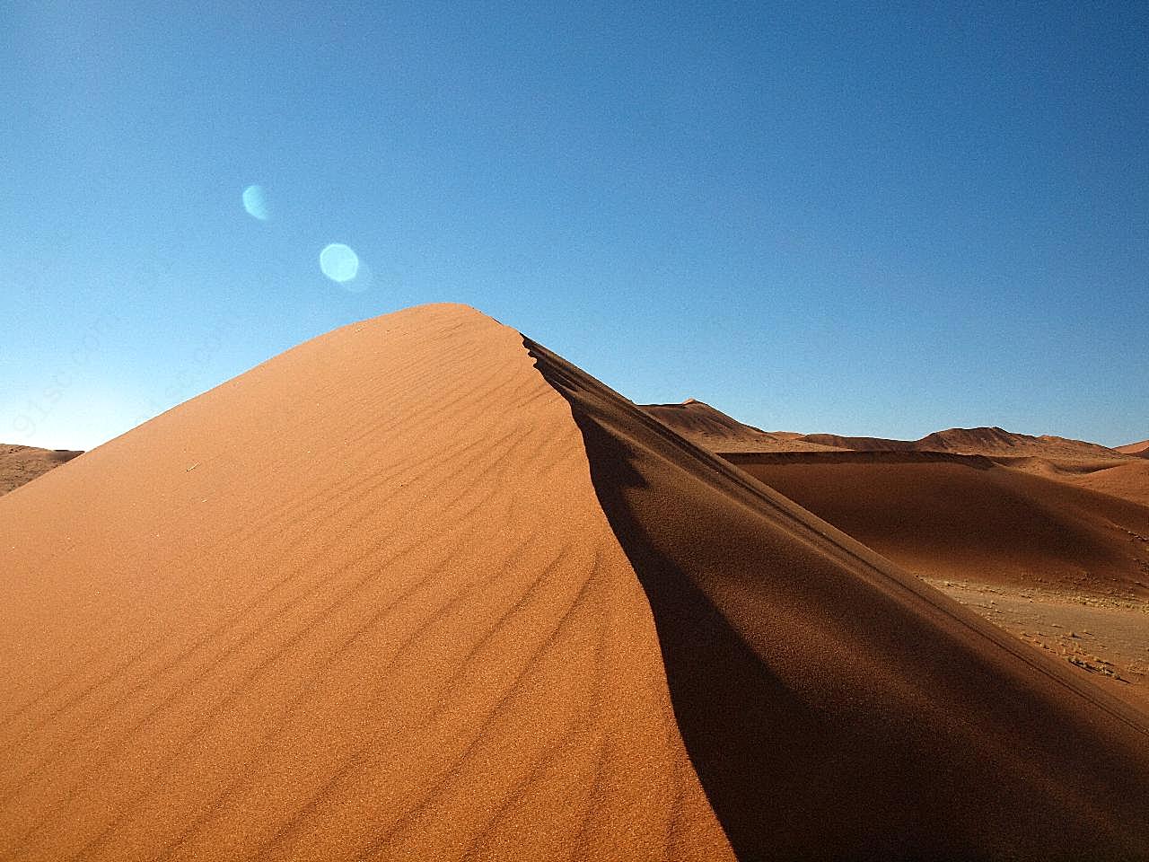 荒漠沙丘风景图片摄影