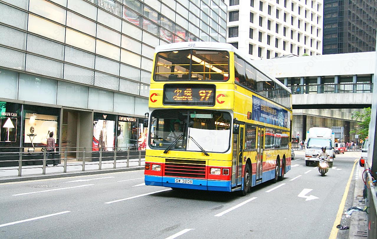 双层巴士公交图片下载运输高清