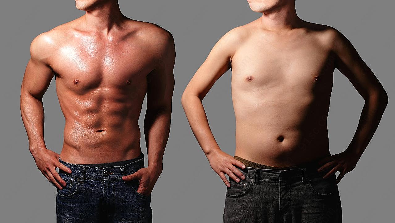 减肥前后对比效果图片高清人物