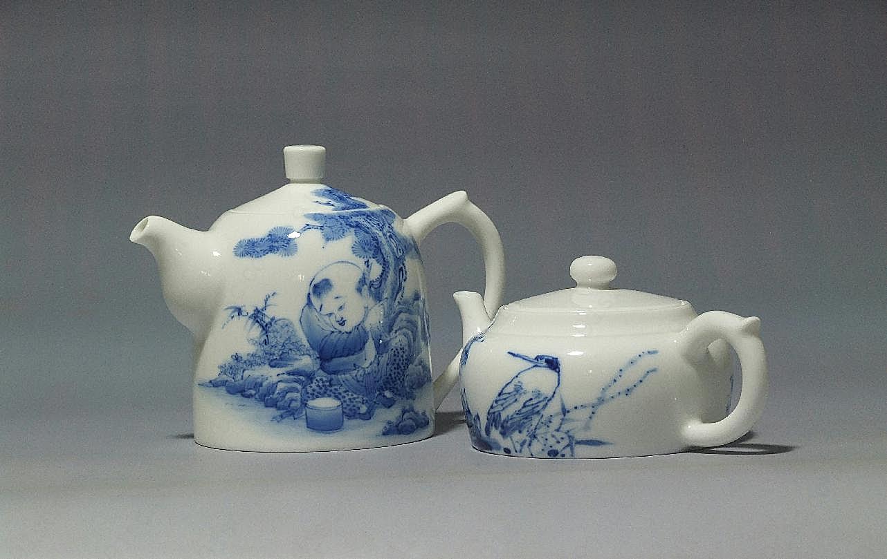 高清茶壶瓷器图片下载民族工艺品