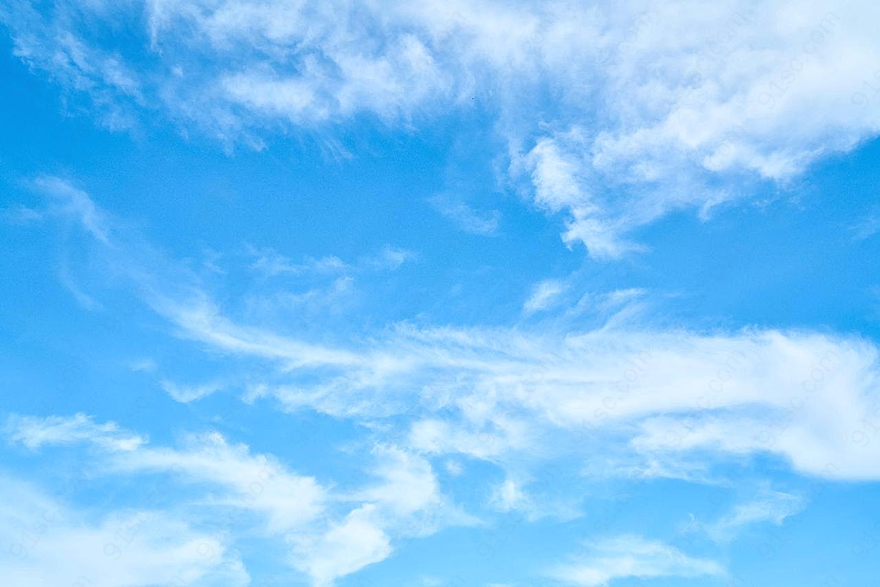 蓝天白云壁纸图片天空