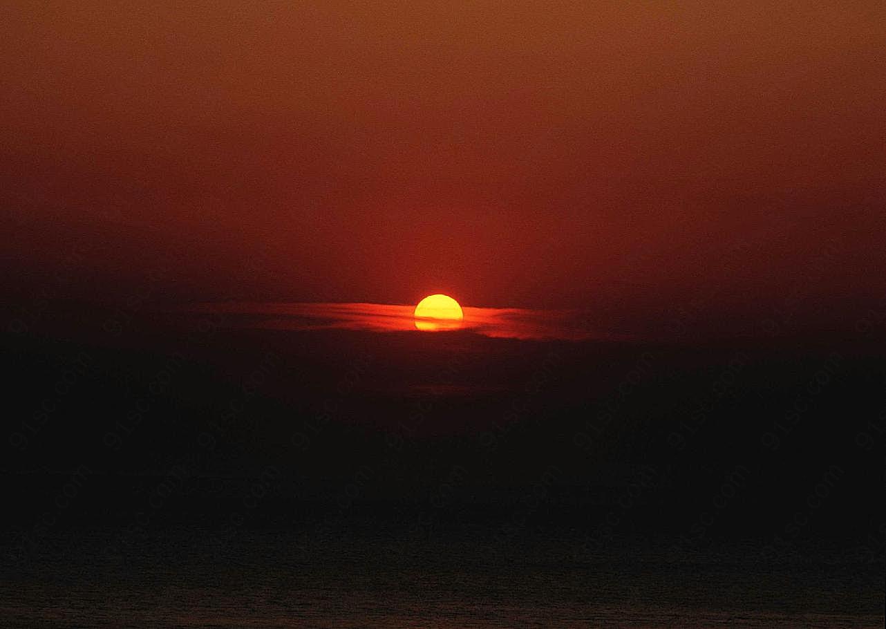 夕阳图片黄昏