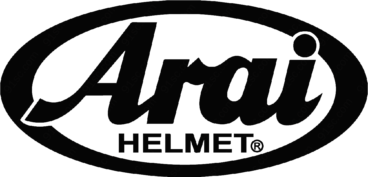 arai头盔logo矢量生活用品标志