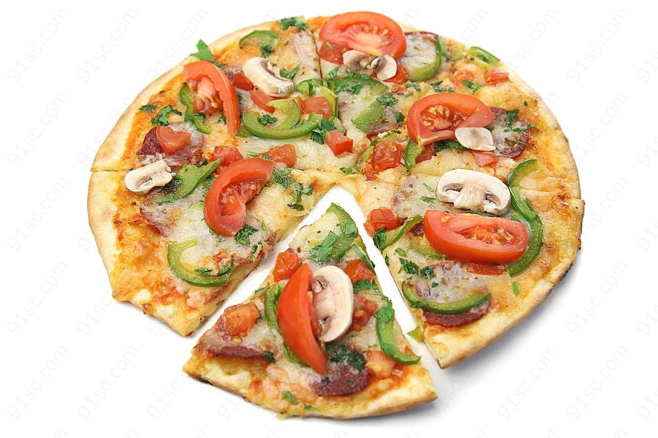 高清美味披萨图片下载食物