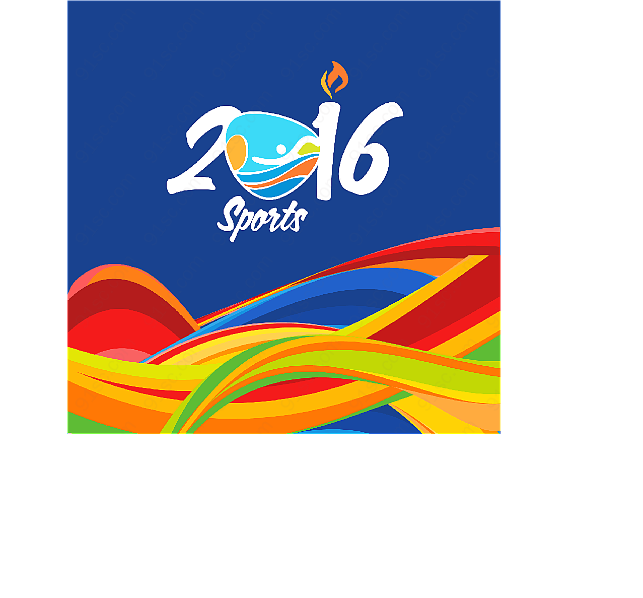 巴西奥运会矢量图矢量体育运动
