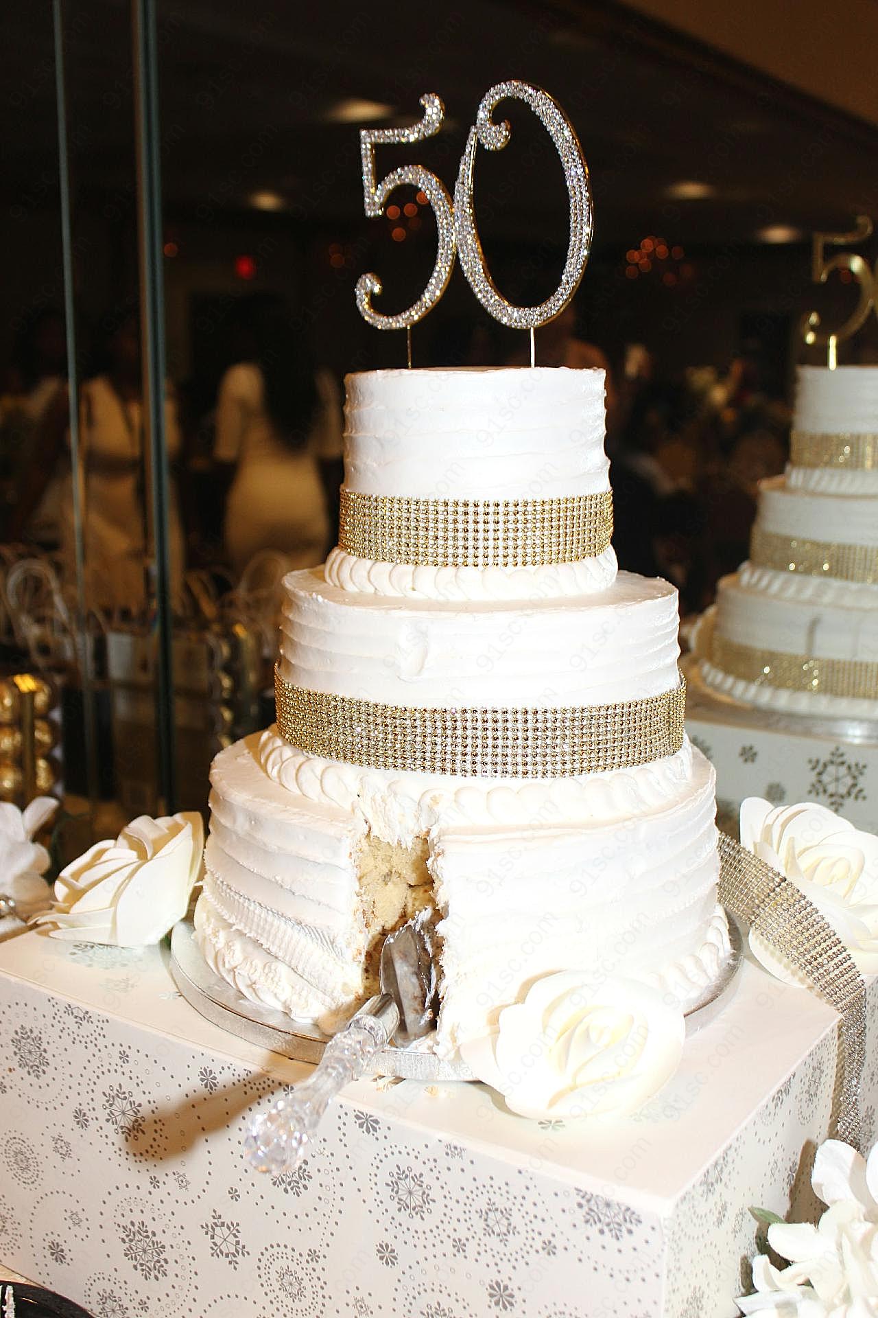 50周年结婚纪念图片蛋糕