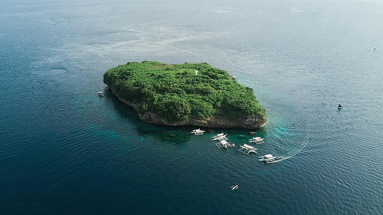 海岛自然风景