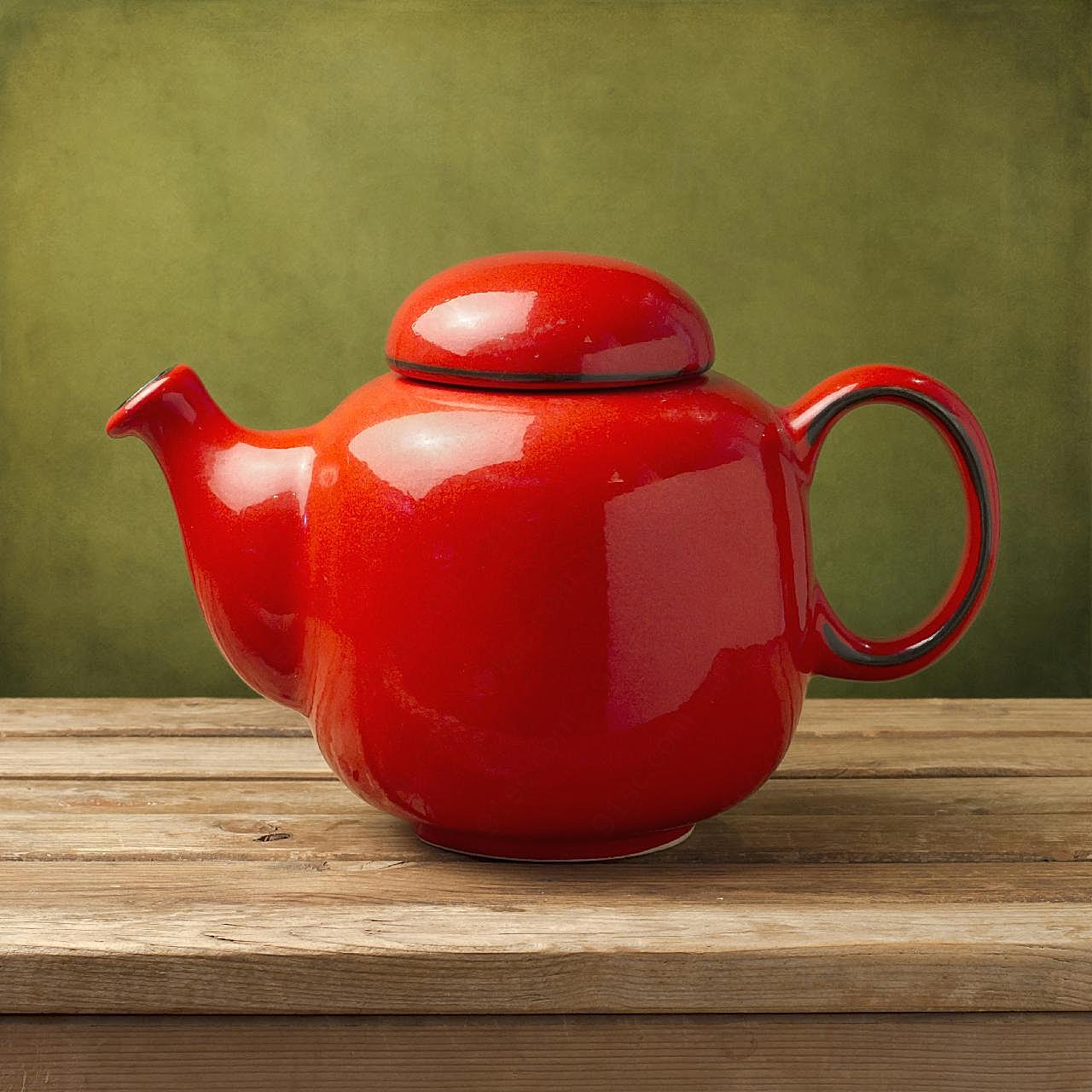 瓷器茶壶图片生活生活用品
