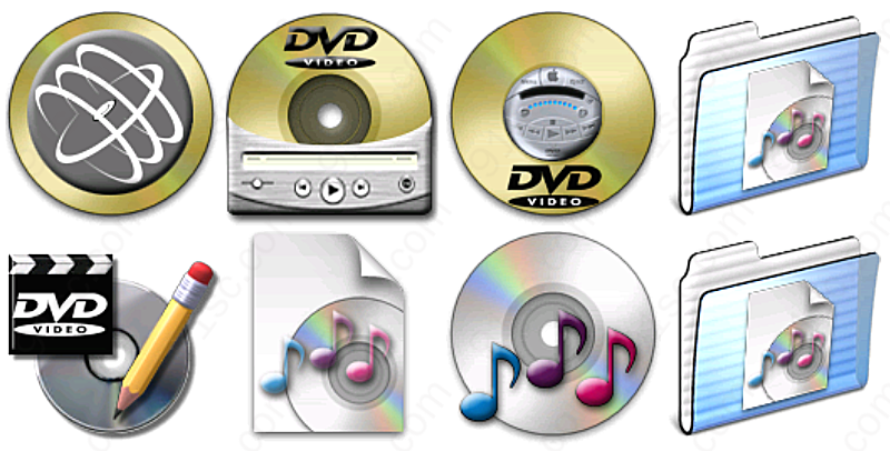 dvd系列硬件硬件图标