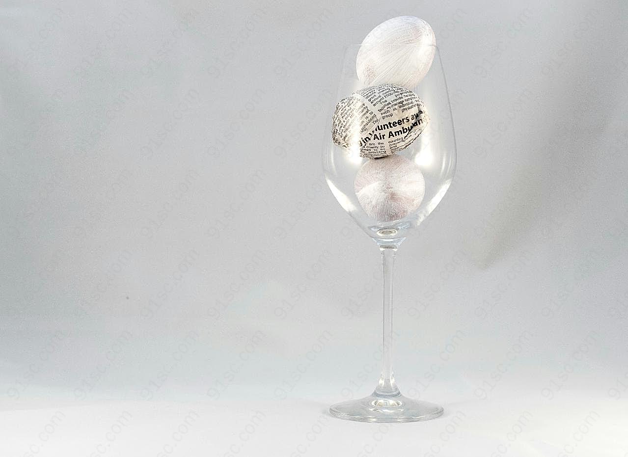 高脚杯玻璃材质图片百科