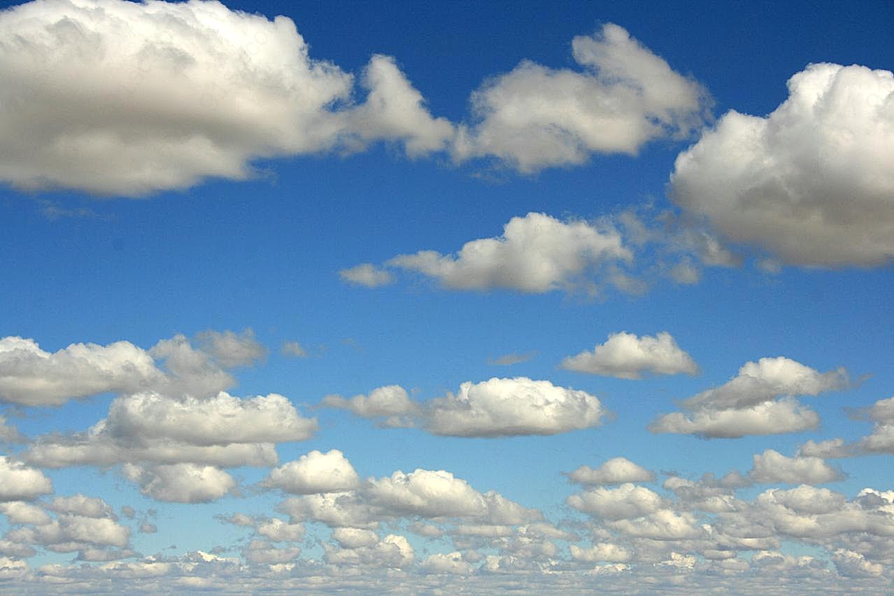 高空云朵图片素材天空