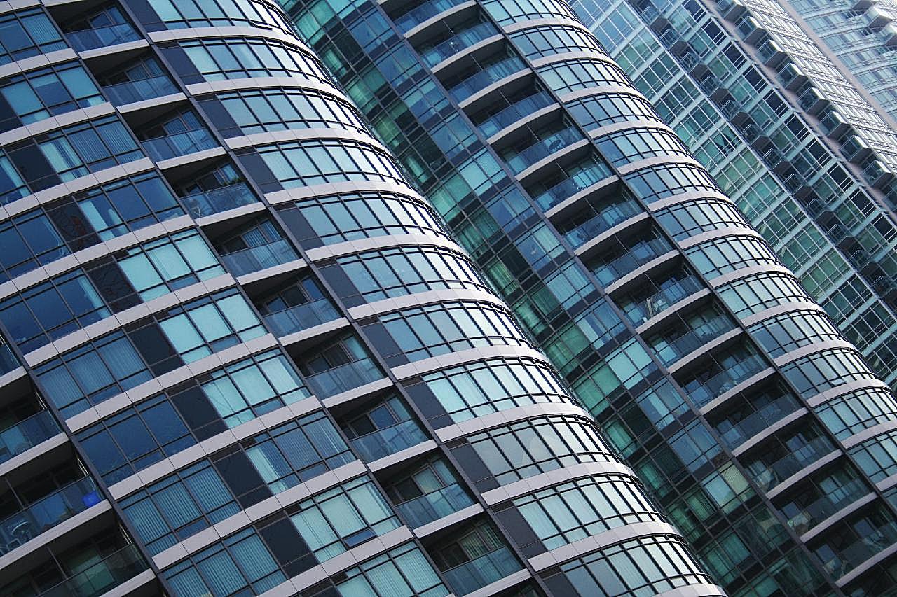 现代高楼建筑外观图片空间
