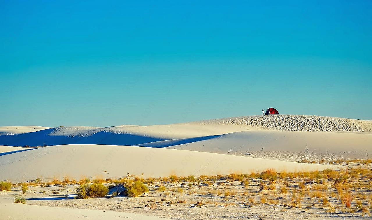 白沙国家公园图片沙漠