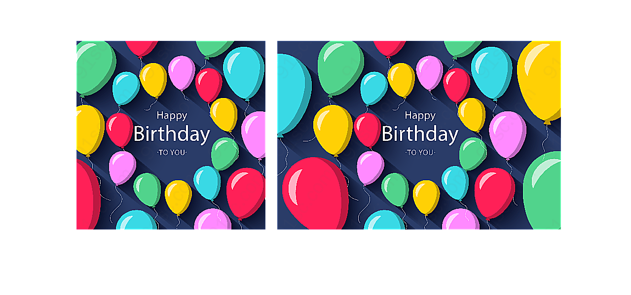 生日气球矢量矢量生日