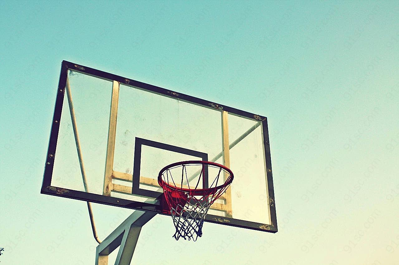 篮球筐图片摄影高清