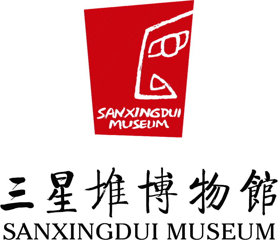 三星堆博物馆logo矢量文化产业标志