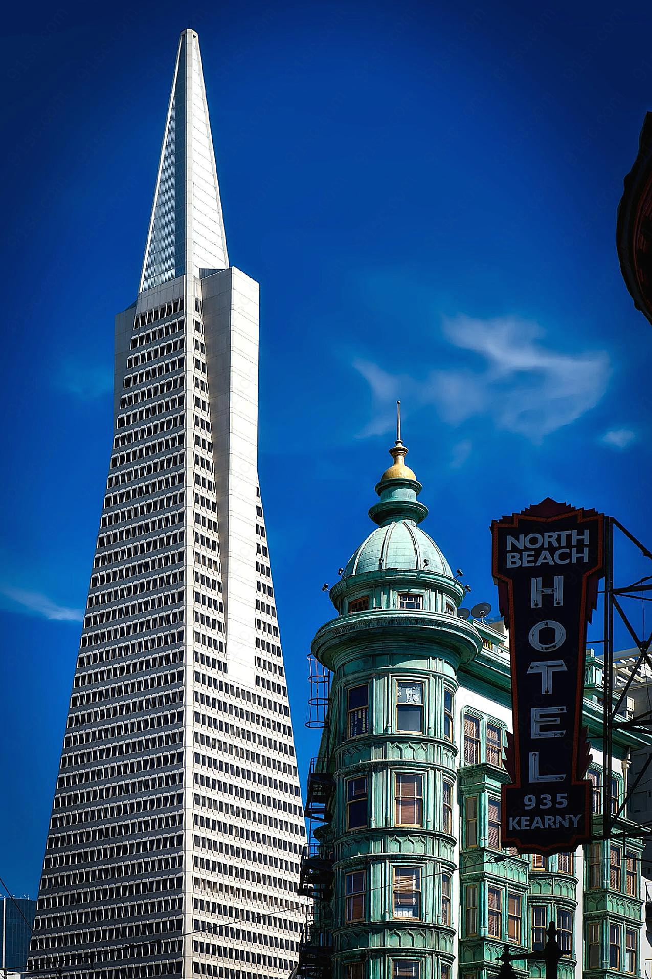 旧金山泛美大厦图片现代建筑