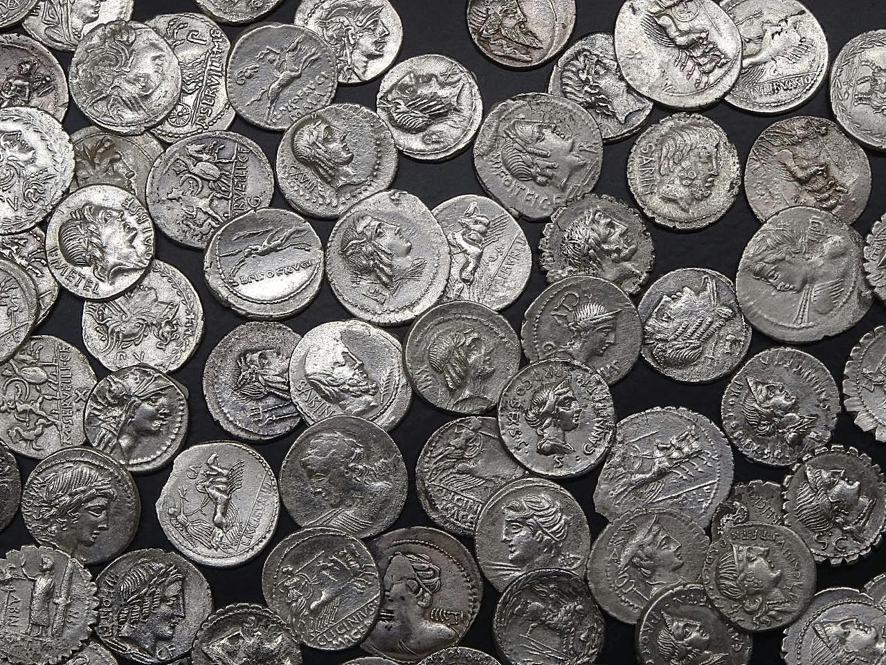 罗马硬币图片钱币图片