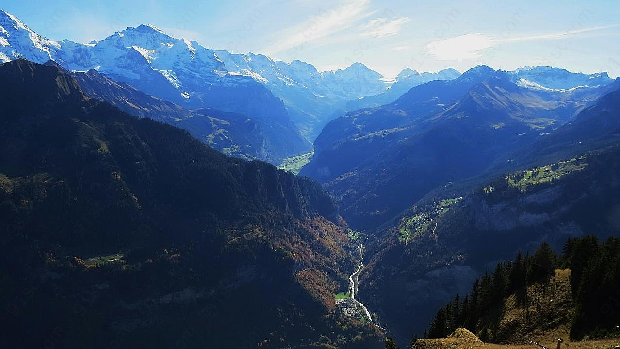 瑞士景观图片山脉