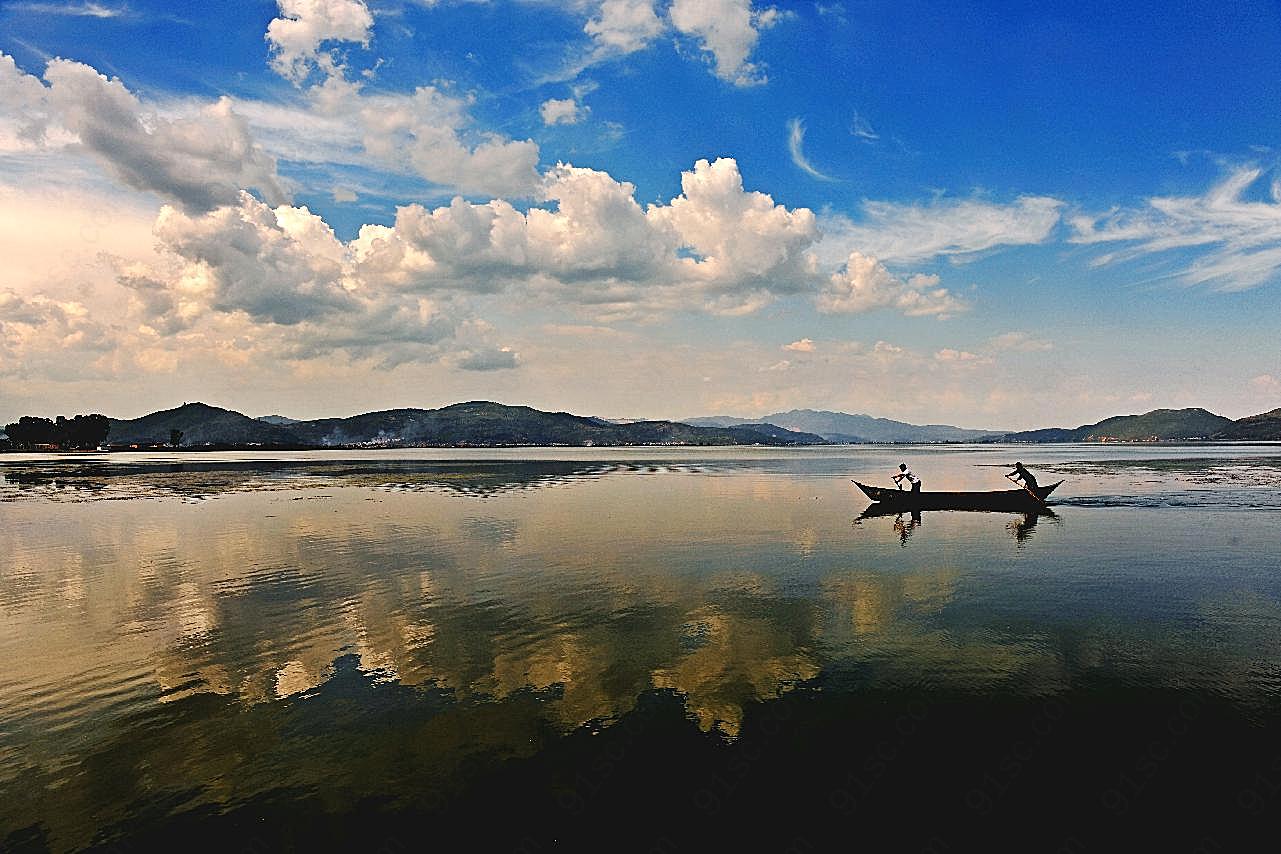 唯美湖水风景高清图片自然