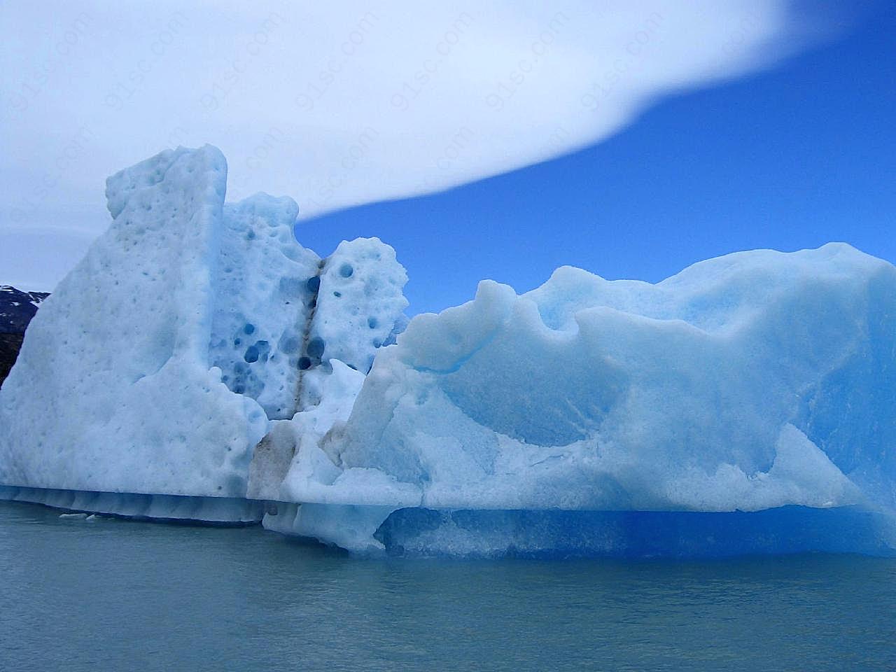 阿根廷冰川图片自然景观