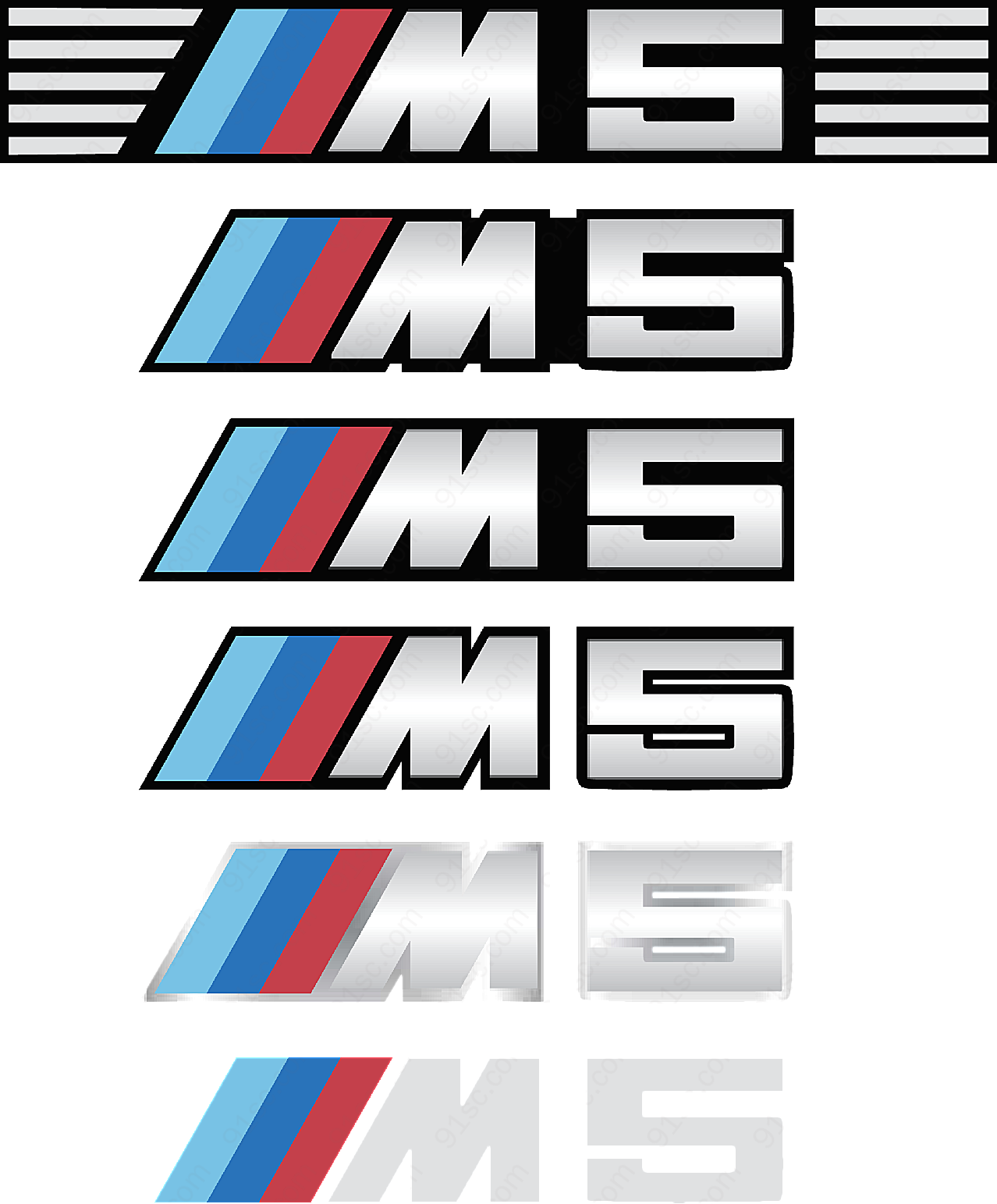 宝马m5车标logo矢量汽车标志