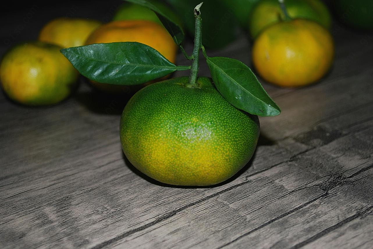 柑橘特写图片水果