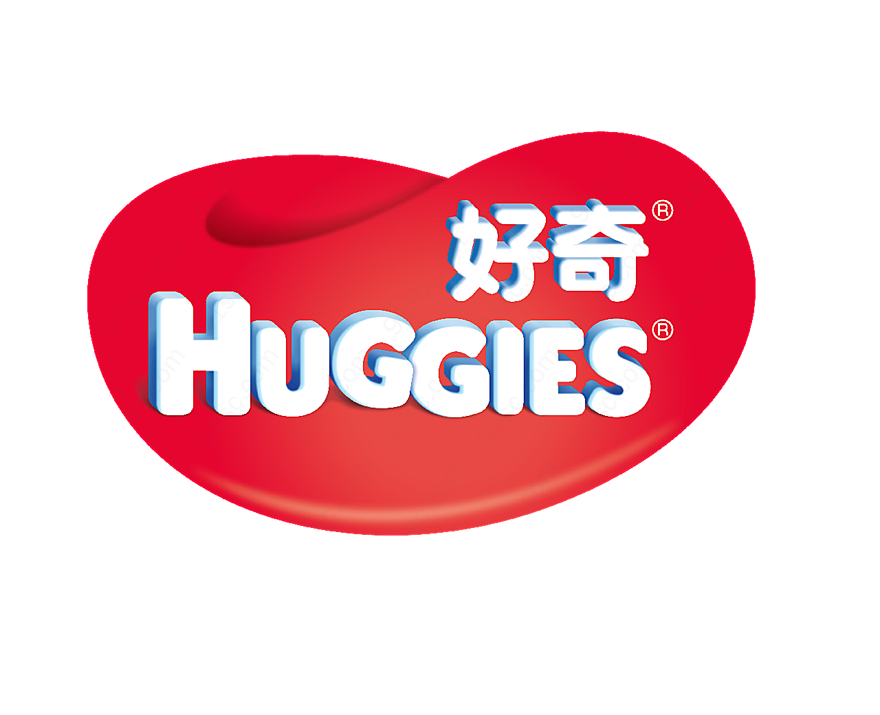 好奇huggies标志矢量生活用品标志