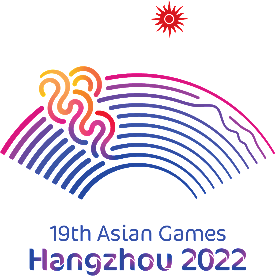 2022杭州亚运会会徽矢量体育标志