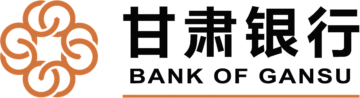 甘肃银行logo矢量金融标志
