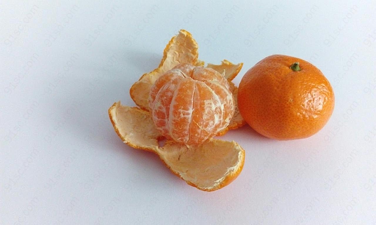 甜橘子图片水果