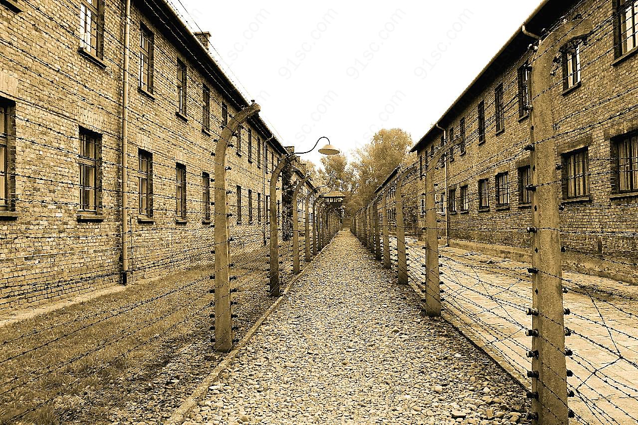 奥斯维辛集中营建筑图片空间
