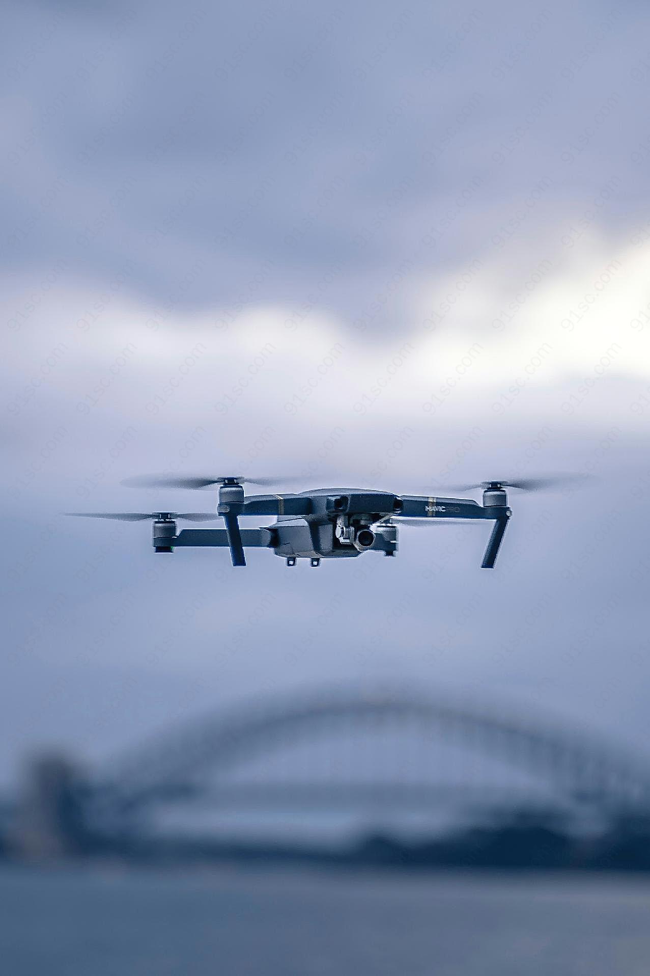 无人机航拍摄影图片科技网络