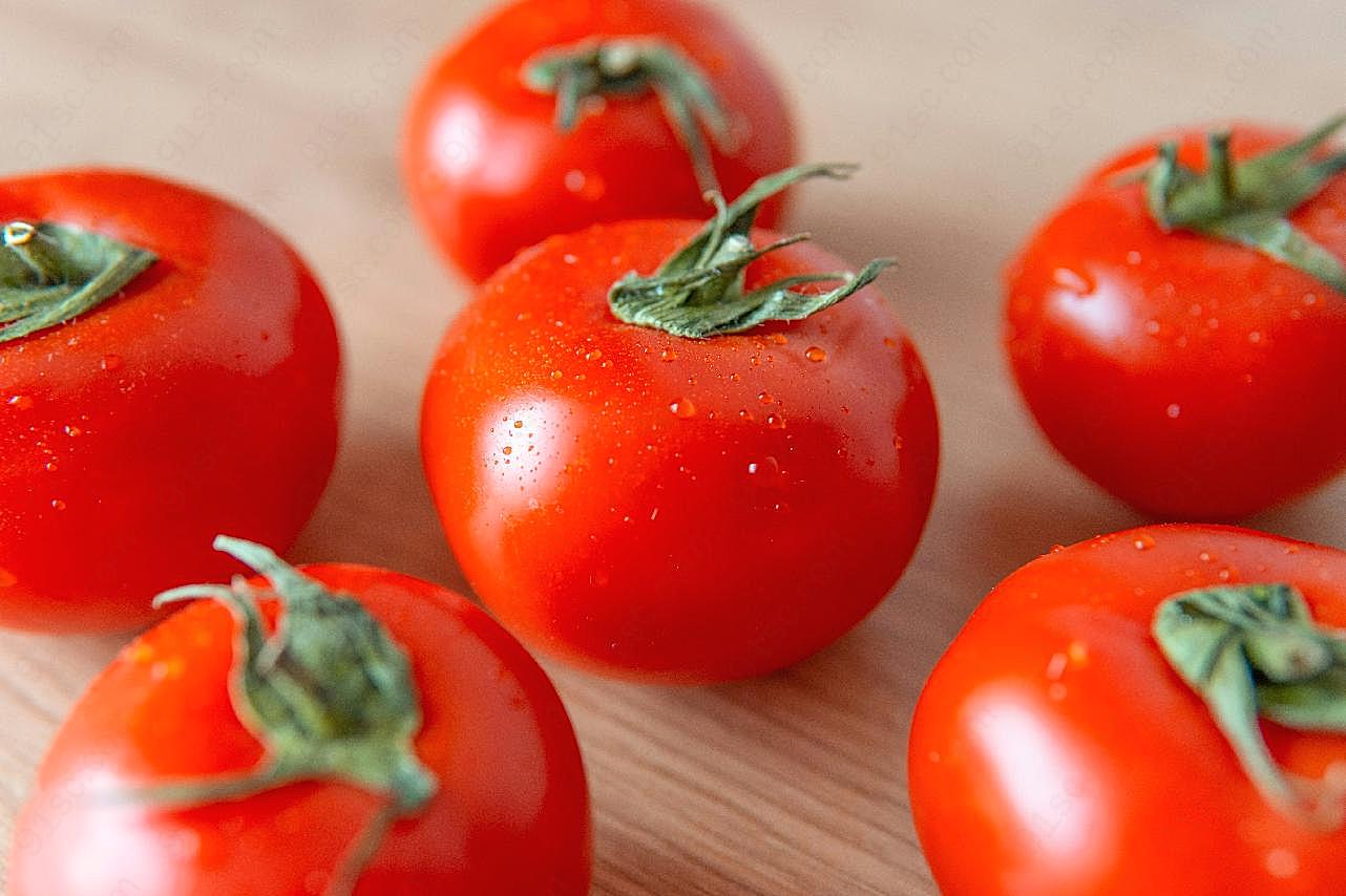 新鲜好吃的西红柿图片蔬菜