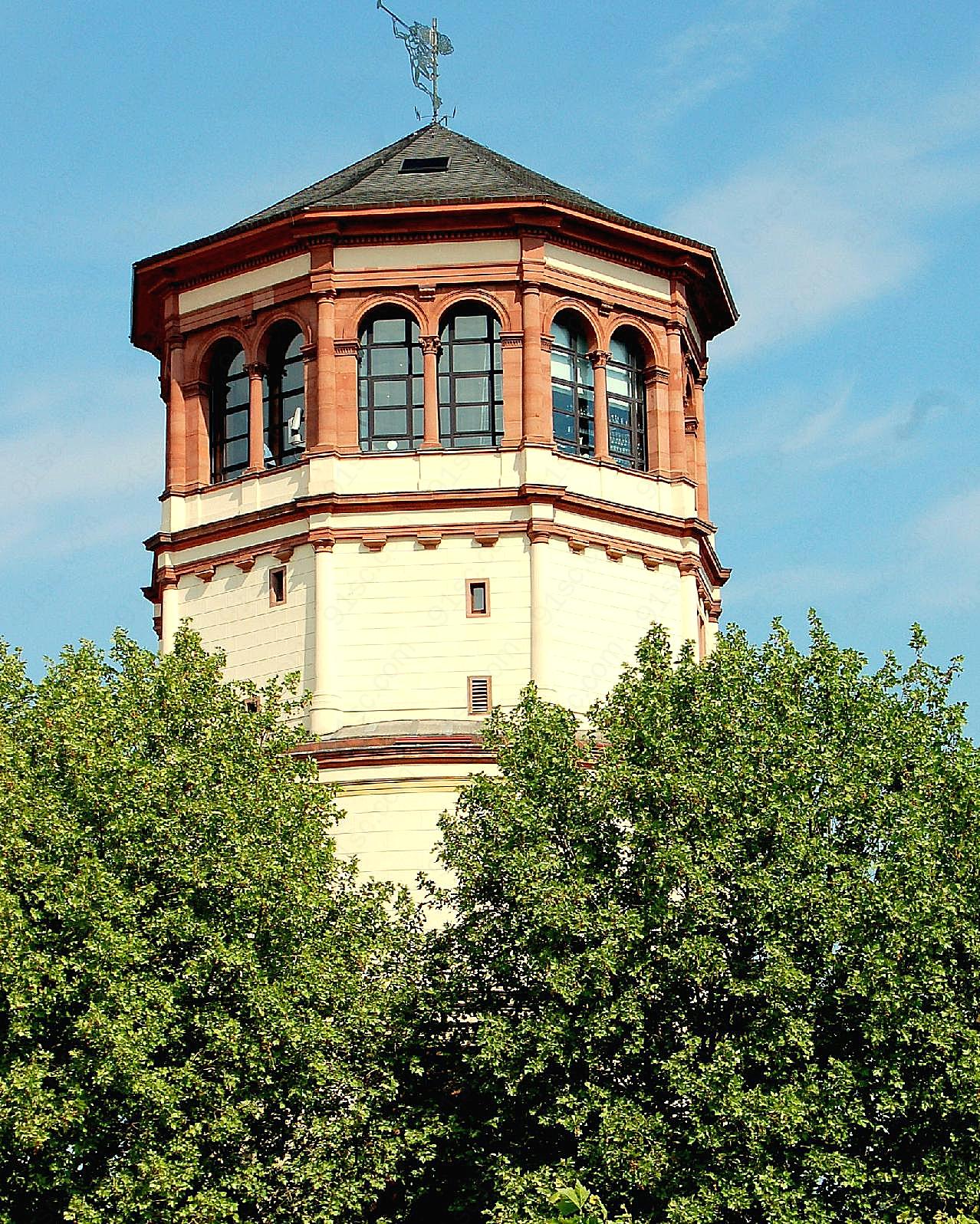 杜塞尔多夫城堡塔图片特色建筑