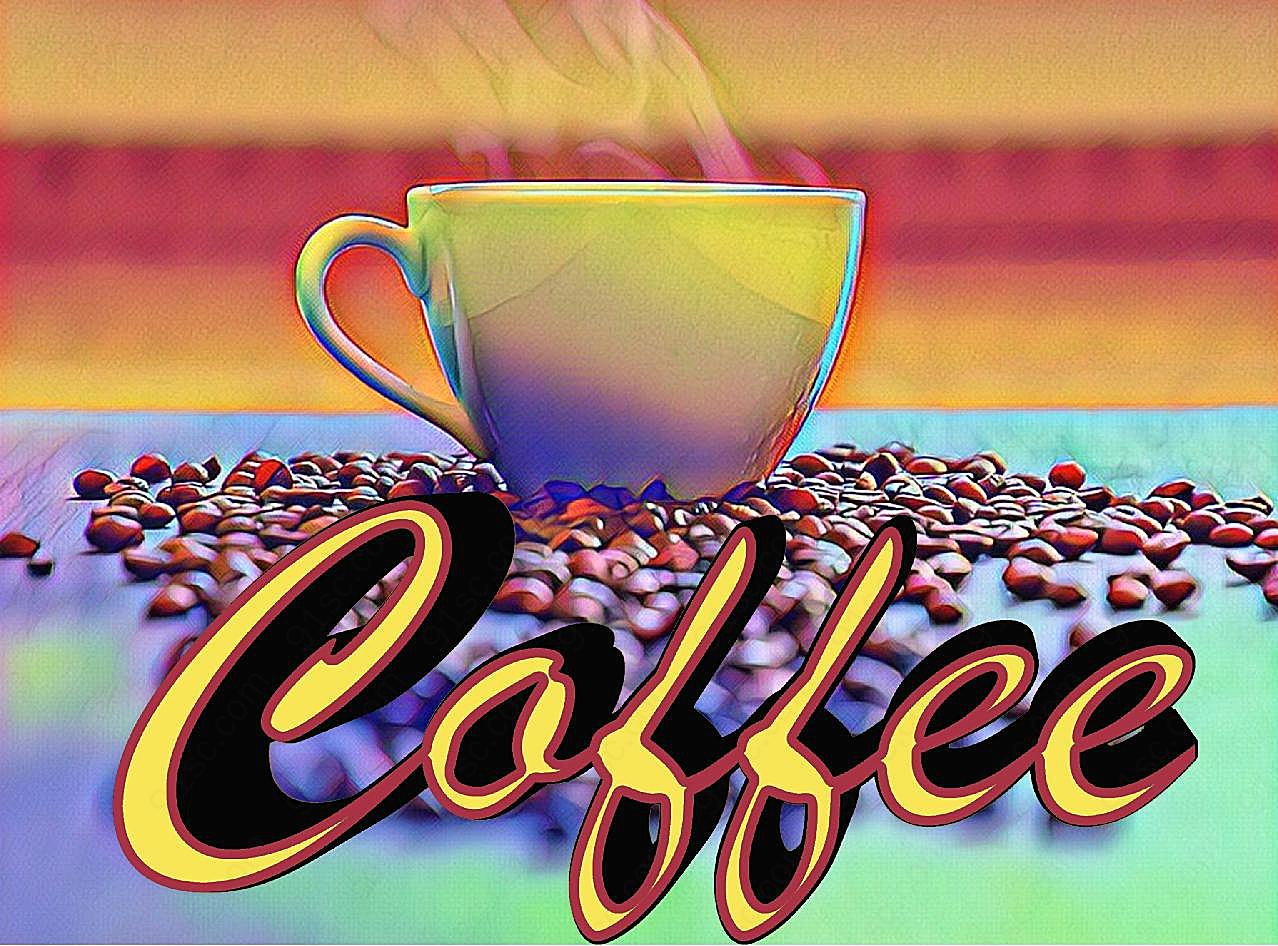 咖啡广告图片设计摄影