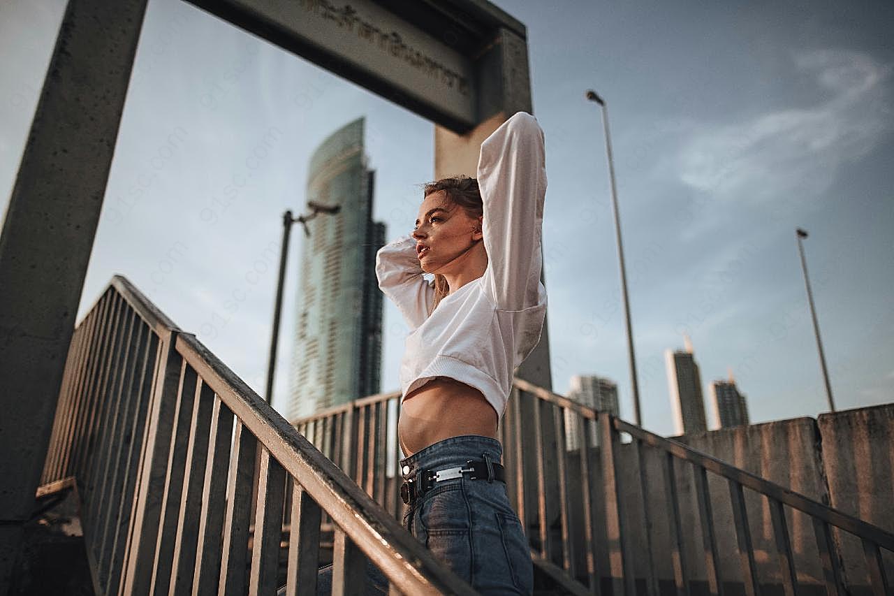 骨感美女图片高清摄影