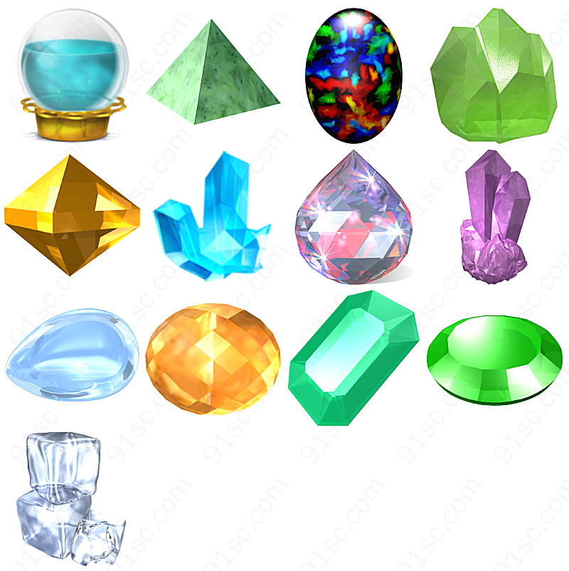 彩色水晶其它类别