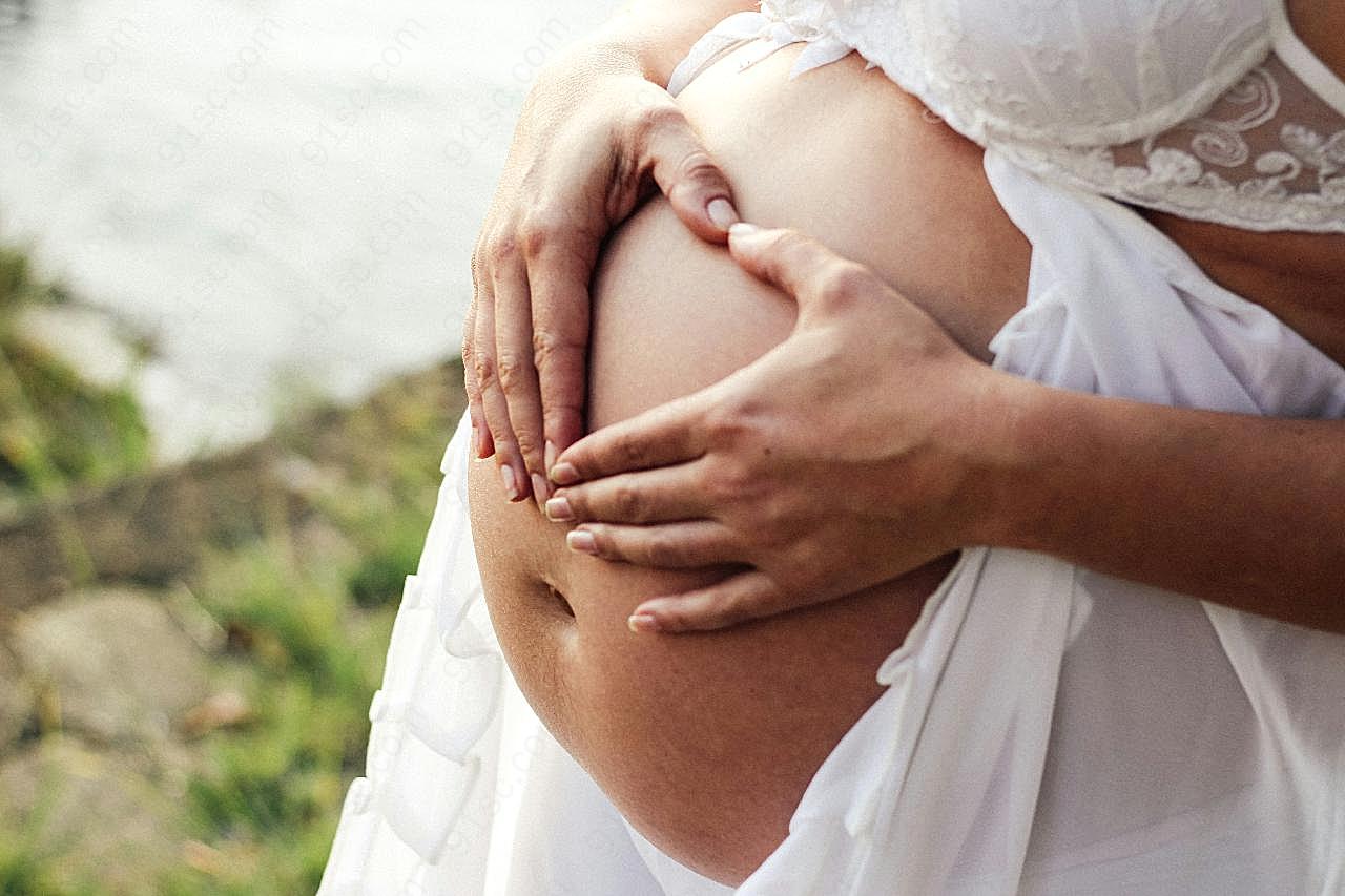 孕妇肚子图片摄影高清