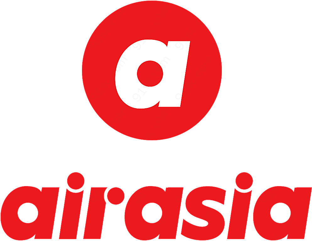 亚洲航空公司logo矢量交通运输标志