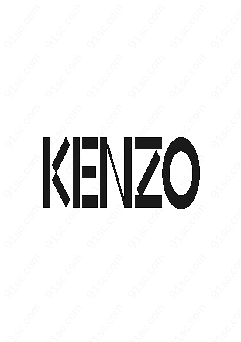kenzo标志服装饰品箱包标志