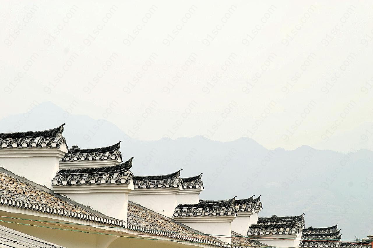 中国式房檐图片空间建筑